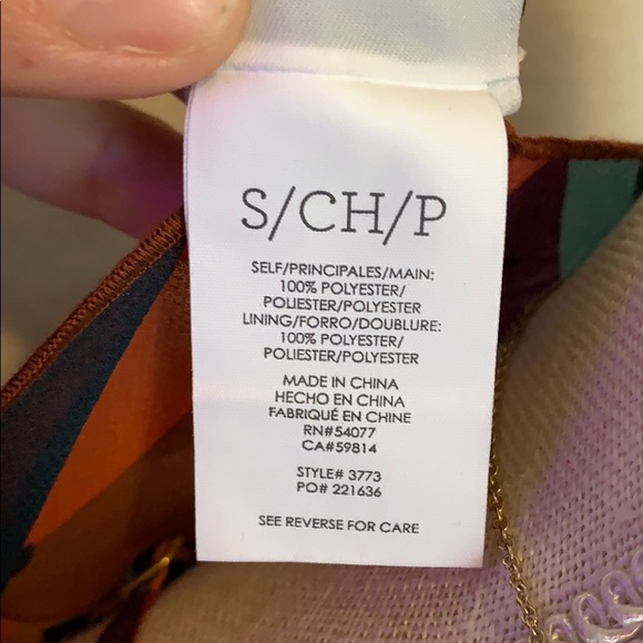 Cabi plaid/floral top - Picture 5 of 5